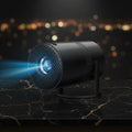 Salange P300 Mini Portable Projector - 4K 8K Video Decoding, 720P HD, Android 11, Wi-Fi, BT 5.1