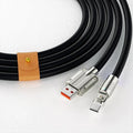 120W 7A USB C Fast Charging Cable 180 Degree Rotating Elbow
