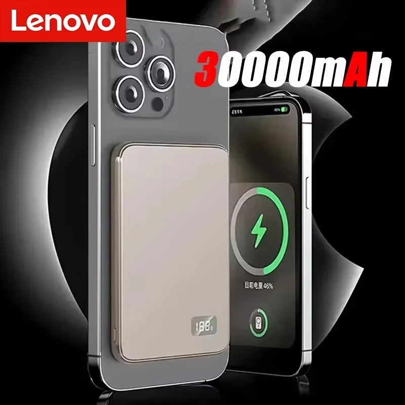 Lenovo 500000mAh Magsafe Magnetic Wireless Power Bank